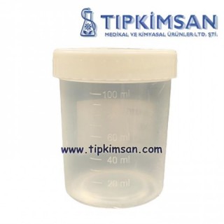 İDRAR KABI - 100 ml - NONSTERİL- 250 Adet