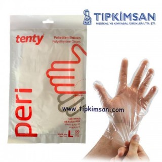 PET ELDİVEN - 100 ADET - TENTY PERİ