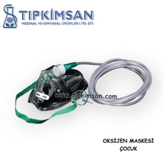 OKSİJEN MASKESİ - ÇOCUK - Non Steril