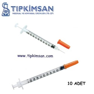 STERİL İNSÜLİN ENJEKTÖRÜ MİCROFİNE 1 ml. B.D. 10 Adet