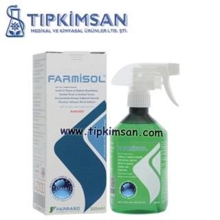 Farmisol 500 ml Hipokloröz Solüsyon - Dezenfektan - Medikal Kullanım