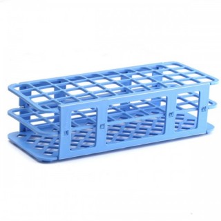 TÜP STANDI - TÜP SPORU - 60 DELİKLİ - 16 X 100 TÜPLER İÇİN - BEYAZ