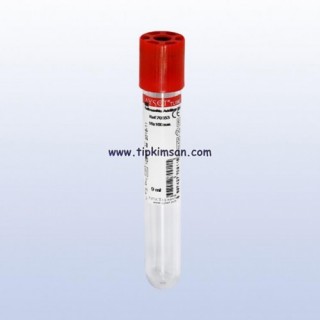 BOŞ VAKUMLU TÜP 9 ML - KATKISIZ - No Additive (Z)  - 100  ADET
