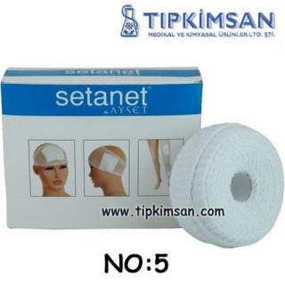 ELASTEN FİLE BANDAJ NO: 5 - Kafa - Tam Ayak 25 Metre