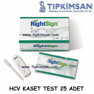 HCV KASET TEST - 25 TEST - RİGHT SİGN