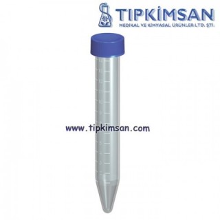 SANTRİFÜJ TÜPLERİ - PP - D.K - 15 ML - 100 Adet - FALCON TÜPÜ