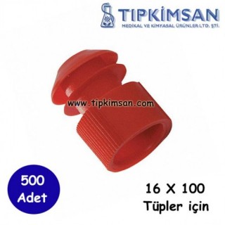 TÜP TIPASI - PLASTİK - KANATLI - 15 x 16mm - 500 Adet