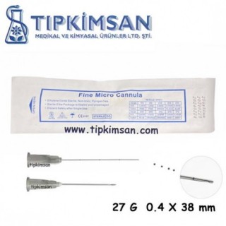 DOLGU KANÜLÜ 27 G X 38 mm  - ADET