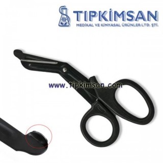 TRAVMA MAKASI 18 CM - SİYAH