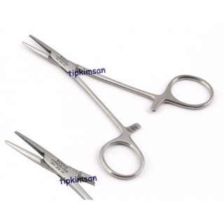 MOSQUİTO PENSİ - 125 mm. DÜZ