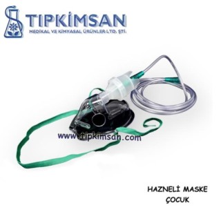 OKSİJEN MASKESİ HAZNELİ-ÇOCUK - Non Steril