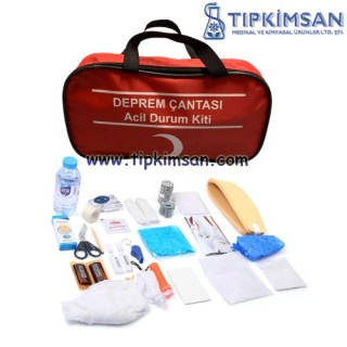 DEPREM ÇANTASI - Acil Durum Kiti 33 Parça 