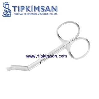 KOLOSTOMİ TORBASI KESME MAKASI 11 CM - PROBE MAKAS