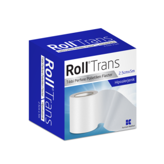 ROLLTRANS ŞEFFAF FLASTER - 2.5 cm x 5 m.