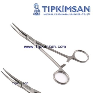 HEMOSTATİK PENS 16 CM EĞRİ