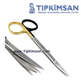 İRİS MAKAS SUPER CUT TC  11 CM EĞRİ 
