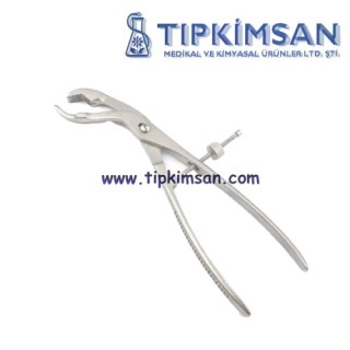 Tek Merkezli Kemik Pensi - Forceps 16 Cm