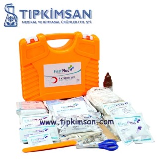 İş Yeri İlk Yardım Seti Duvara Monte Çantalı Küçük