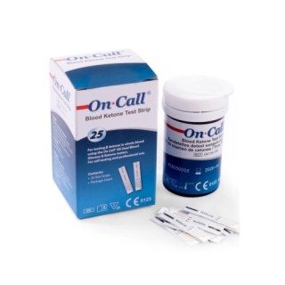 Acon - On Call GK Dual Keton Ölçüm Stribi 25 Adet