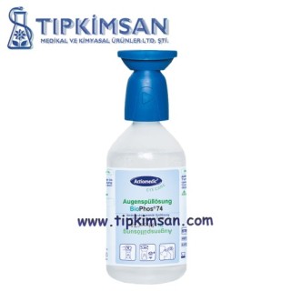 KİMYASAL GÖZ DUŞU SOLÜSYONU 500 ML Steril Fosfat 4.9% ACTİOMEDİC BİOPHOS 74