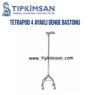 DENGE BASTONU 4 LÜ  Tetrapot Krom 