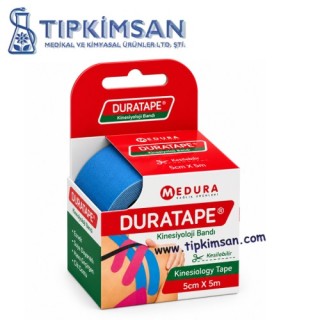 Duratape Kinesiyoloji Ağrı Bandı 5 cm x 5 m MAVİ