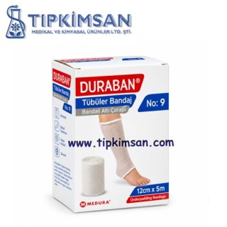 Duraban Tübüler Bandaj – Lenfödem ve Alçı Altı Bandaj Altı Çorabı No:9