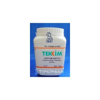 SODYUM ASETAT TRİHİDRAT 1 KG