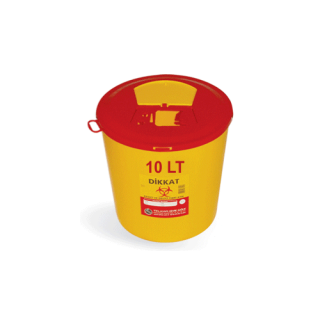 Tıbbi Atık Kovası - 10 lt