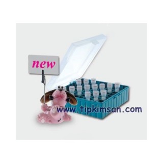 Eppendorf Tüpler için Tüp Standı - Saklama Kutusu -100 Tüplük