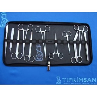 11 Parça Mini Cerrahi Müdahele Seti - Çantalı