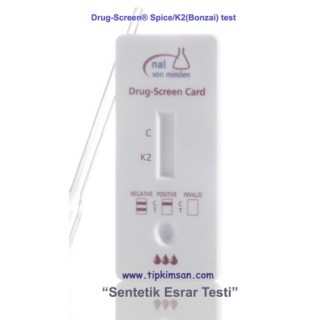 BONZAİ UYUŞTURUCU TESTİ - SENTETİK ESRAR TESTİ - Spice/K2