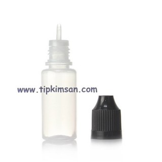 ŞEFFAF PET ŞİŞE 10 ML Sivri Uç Damlalık