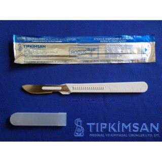 PLASTİK SAPLI BİSTÜRİ NO:22