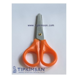 PLASTİK SAPLI MAKAS 10 CM -