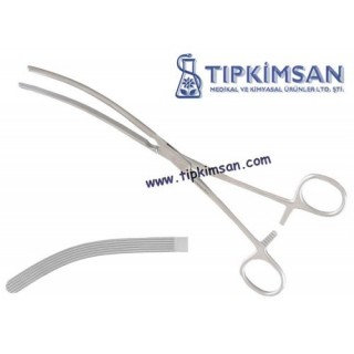 BAĞIRSAK PENSİ 24 CM - EĞRİ