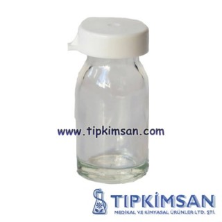 Kilitsiz Çakma Kapaklı Flakon Cam Şişe 10 ml