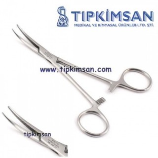 HEMOSTATİK PENS 14 CM - EĞRİ