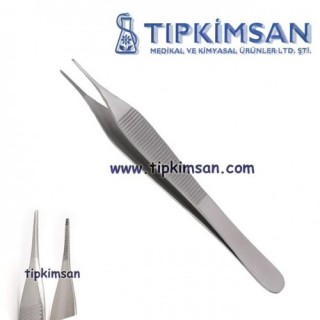 Micro Adson Penset 12 cm - Düz