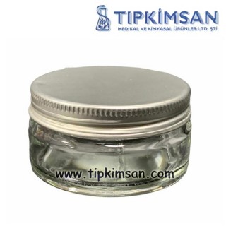 Krem Kavanozu 50 Ml - ŞEFFAF CAM -